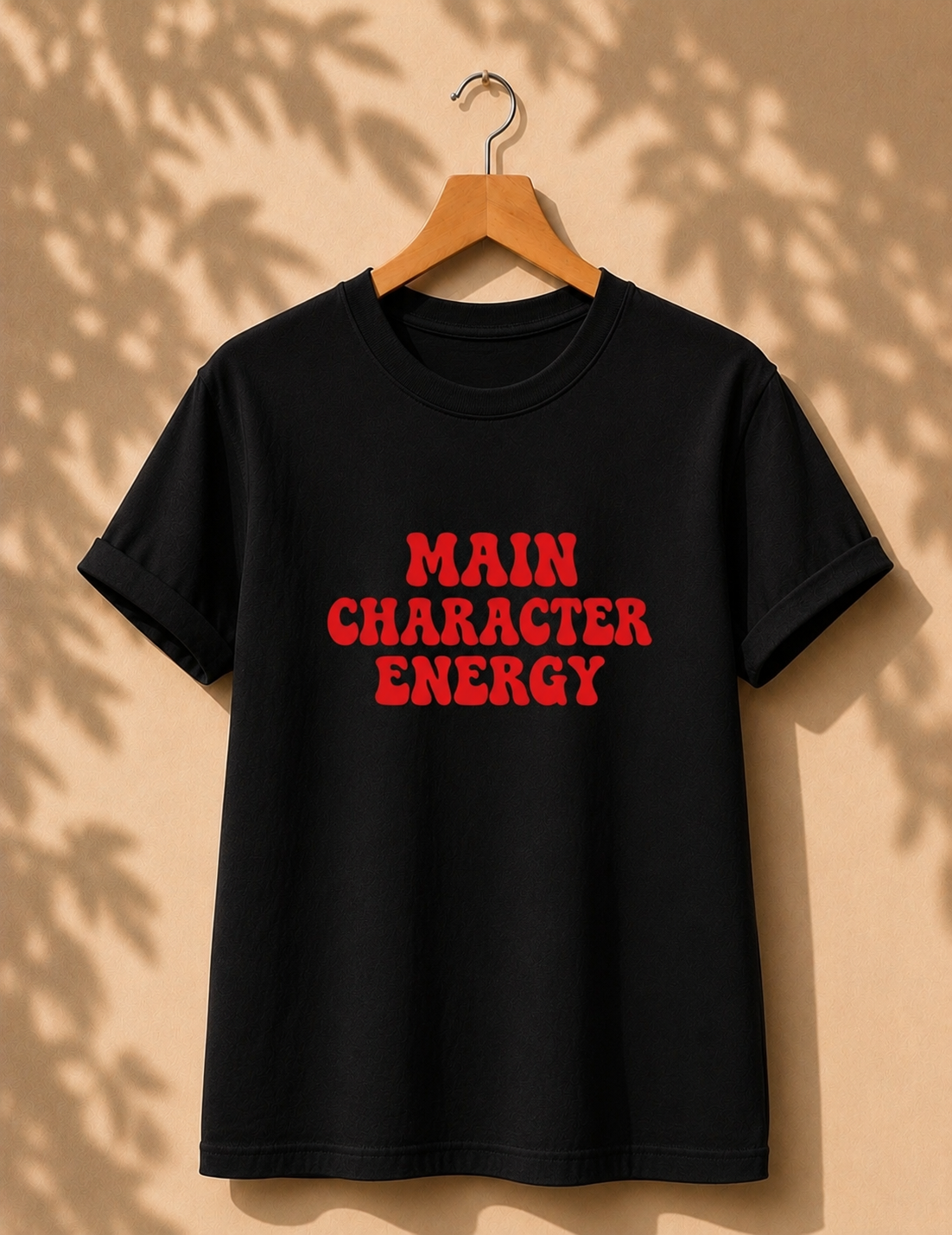 Main Character Energy Women’s Bold T-Shirt | Confidence Graphic Tee for Women