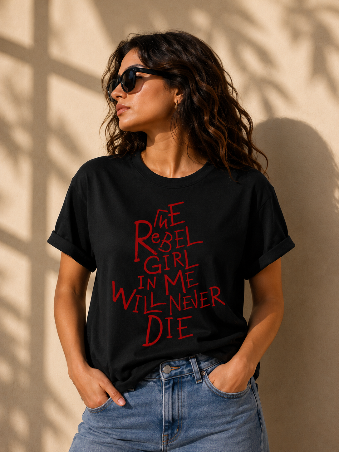 Rebel Girl Women’s Tshirt | Feminist Tshirt