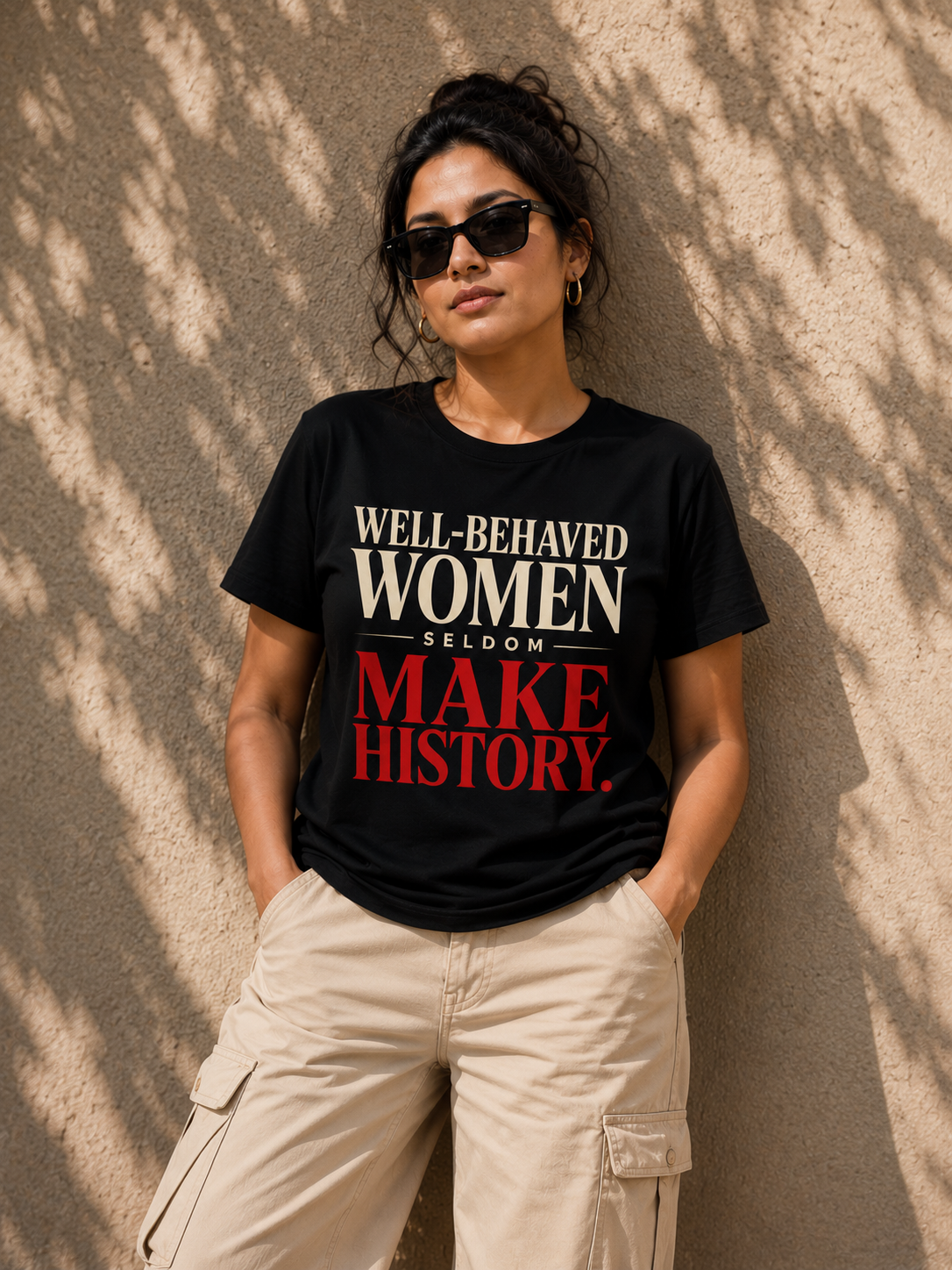 Well behaved women seldom make history T-Shirt | Women's T-Shirt (Copy)